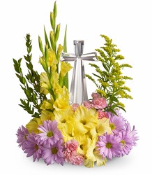 Teleflora's Crystal Cross Bouquet from Carl Johnsen Florist in Beaumont, TX